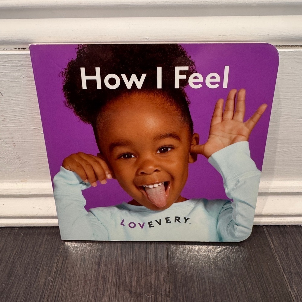Lovevery How I Feel Board Book - Kids Toddlers Babies
